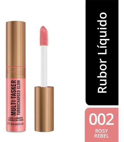 Rubor Líquido Turbocharged Glow 10ml Rimmel London