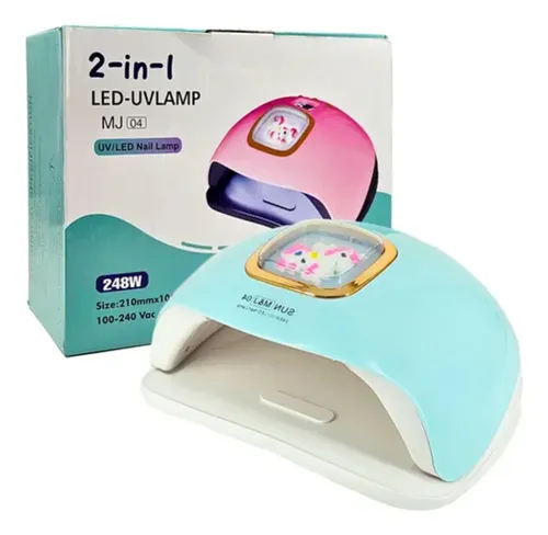 Cabina Uñas Uv Led Mj04 2 En 1 248w