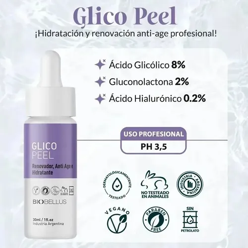 Biobellus Glicopeel Exfoliante Quim. 30ml