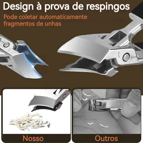 2 Cortauñas Profesionales De Acero Inoxidable Con Boquilla