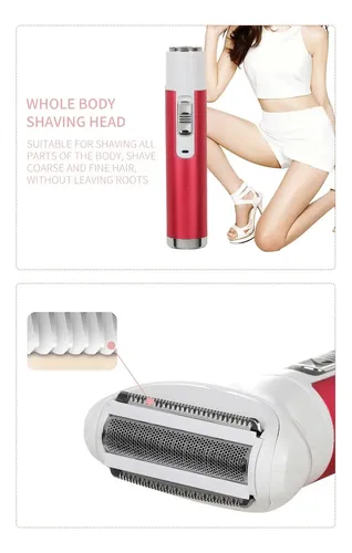 Depiladora Facial Eléctrica Recargable 5 En 1 Para Mujeres