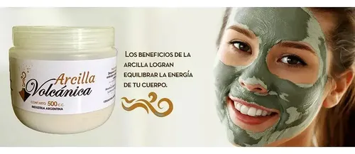 Arcilla Volcánica Fango 500grs Facial Corporal