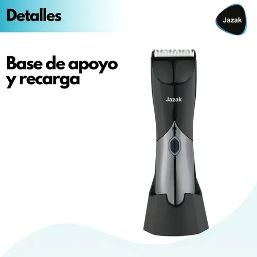 Afeitadora Corporal Jazak JZK701 Inalámbrica con Cuchilla de Cerámica y Pantalla LED