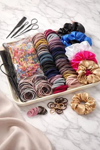 Accesorios Para Coleteros Donas Ligas, 1209 Unidades H Verde Oscuro Assorted / Multicolor