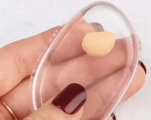 Esponja De Silicona Para Makeup Maquillaje Base Corrector X2