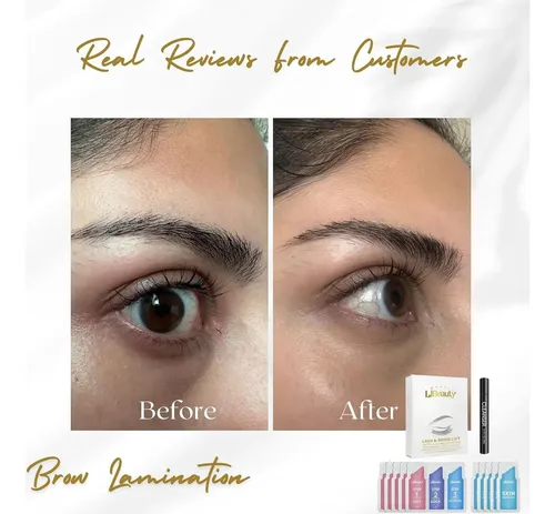 Kit Lifting Pestañas Y Cejas Libeauty 20 Sobres Coreanos