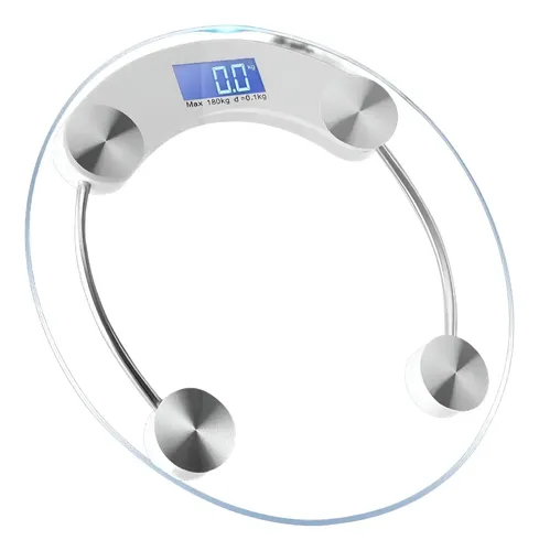 Balanza Digital De Vidrio De Baño Personal Max 180kg