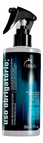 Regenerador capilar Truss de uso obligatorio, 260 ml, uso obligatorio, reconstrucción y restauración