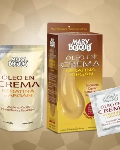Mary Bosques Mascara Oleo Keratina Argan Reparacion 250g X 6