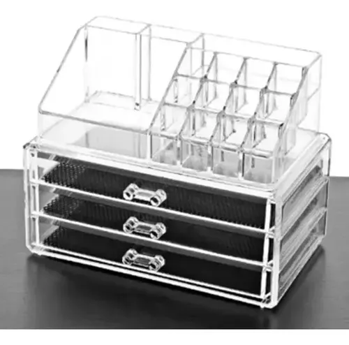Organizador Acrílico Para Maquillaje Porta Cosméticos