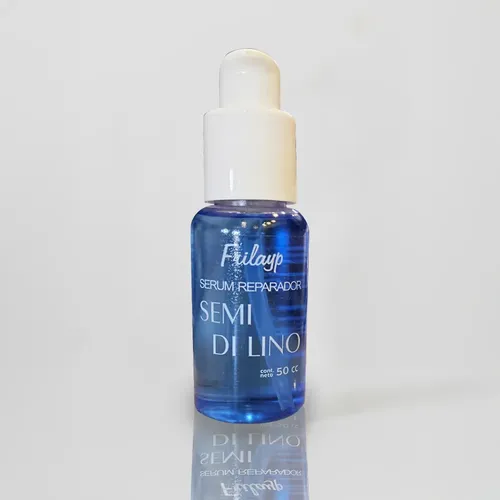 Serum Reparador De Puntas Frilayp Semi Di Lino 50cc