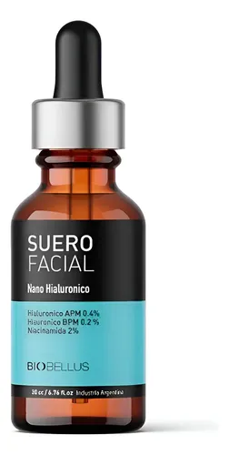 Suero Facial Nano Hialuronico Biobellus Anti Age X 30