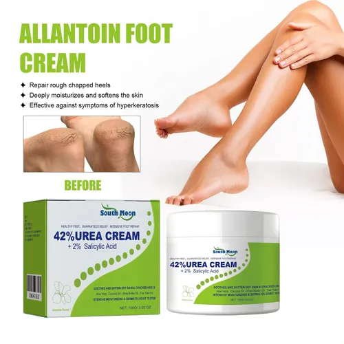 Crema Para Pies Con Alantoína South Moon, Suave E Hidratante
