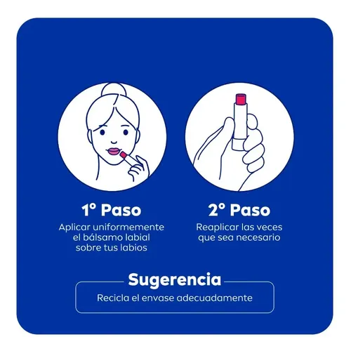 Bálsamo Labial Original Care 24h X 4.8g Nivea – Pack X 2