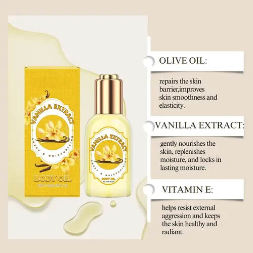 Aceite Corporal De Vainilla, Aceite De Masaje Con Aceite