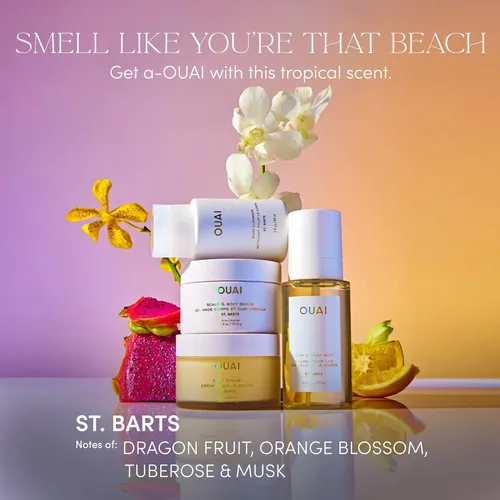 Exfoliante Para Cuero Cabelludo Y Cuerpo Ouai St. Barts Trav