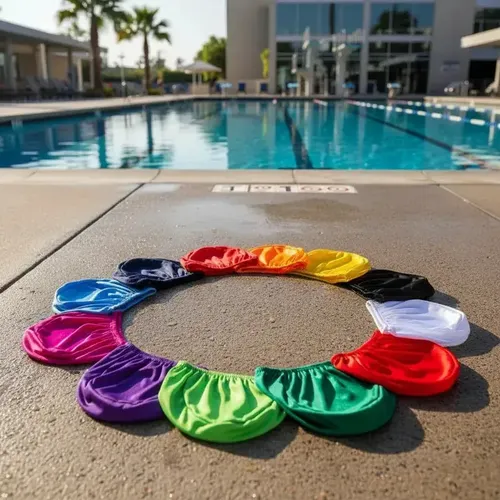Gorra De Natacion Tela Baño Deporte Gorro Pileta Verano