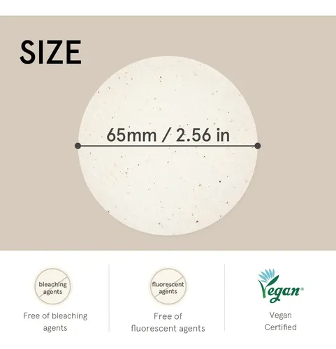 Recambio De Tóner Seco Cotton Pads One Thing, Sin Blanquear,