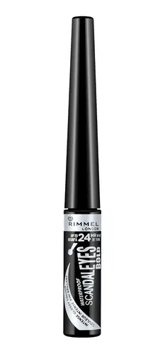 Delineador Scandaleyes Bold Liquid Liner De Rimmel London Color Black