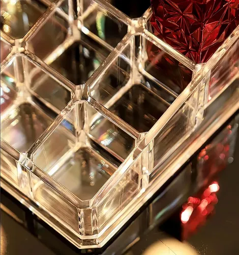 Organizadores Acrílico X2 Maquillaje Cosméticos Transparente