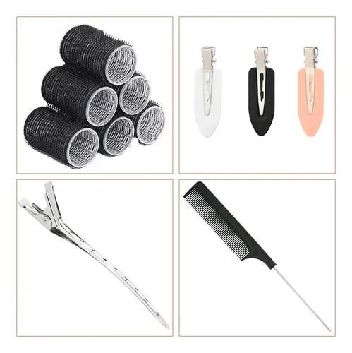 W50 Tubos Para Rizar Cabello Abrazadera Plástica Para