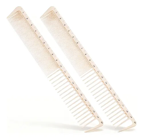 Peinetas Para Cortar El Cabello Macuezu Con Regla, Medidas X