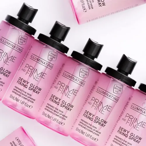 Spray Fijador Catrice Prime & Fine Iluminador Con Brillo Hum