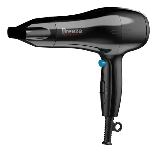 Secador Breeze Tourmaline Ion Gama Italy, color negro