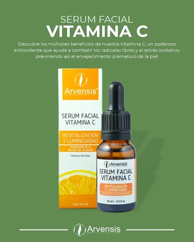 Serum Vitamina C Revitalizante Y Luminosidad 15ml Arvensis