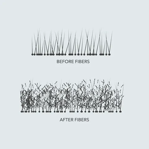 Hair Fibers Xfusion Keratin Medium Brown 15 G
