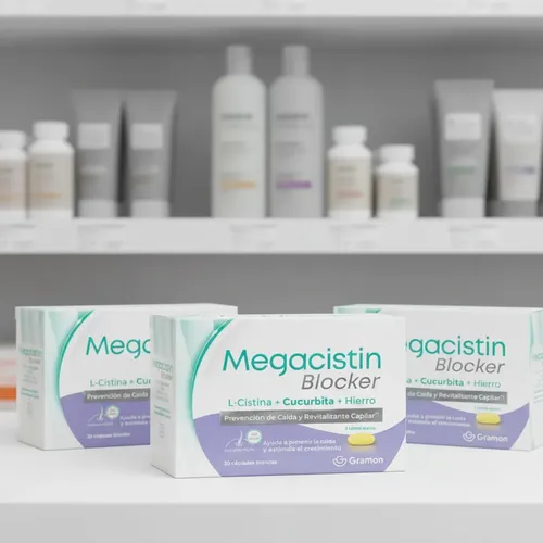 Megacistin Blocker Anticaida Combo X 3 Cajas X 30 Capsulas