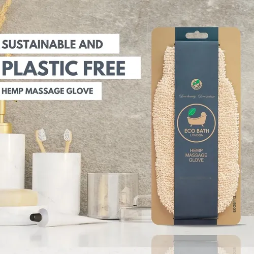 Guante Exfoliante De Cáñamo Eco Bath London