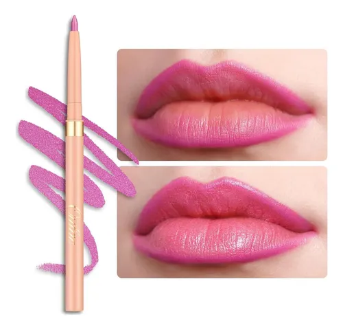 Lápiz Labial Delineador Impermeable Oulac Ll09 Lilac Love