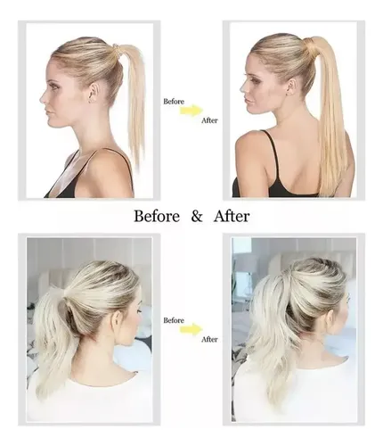 Coleta Postiza Cabello Lacio Caballo Natural Extensiones