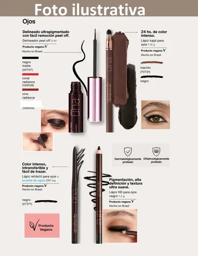 Lapiz Kajal Para Ojos 1,14g Una Natura Vegano
