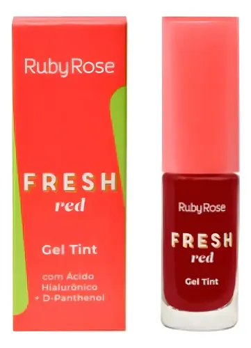 Gel Tinta De Labios Ruby Rose Color Fresh Red Hb-555/1 Color Pitaya