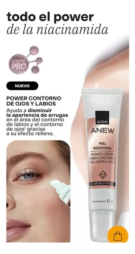 Serum Anew Avon Power Crema Contorno De Ojos Y Labios