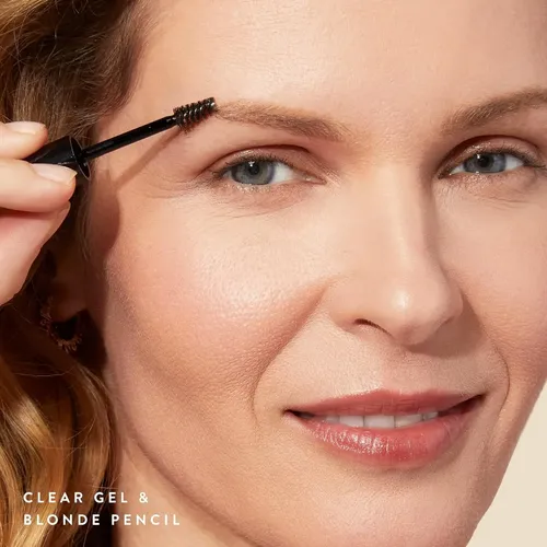 Lápiz Y Gel Para Cejas Impermeable Rubio Natural