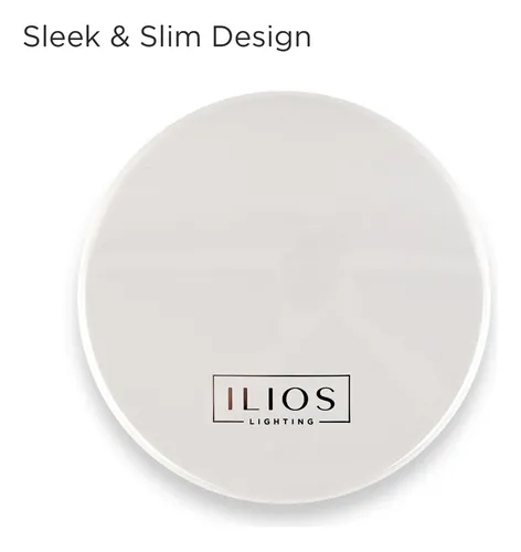 Espejo Compacto Ilios Lighting Led De 1x/10x Con Aumento De