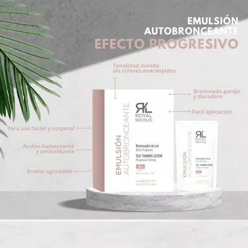 Royal Bronze Emulsión Autobronceante Light Sobre