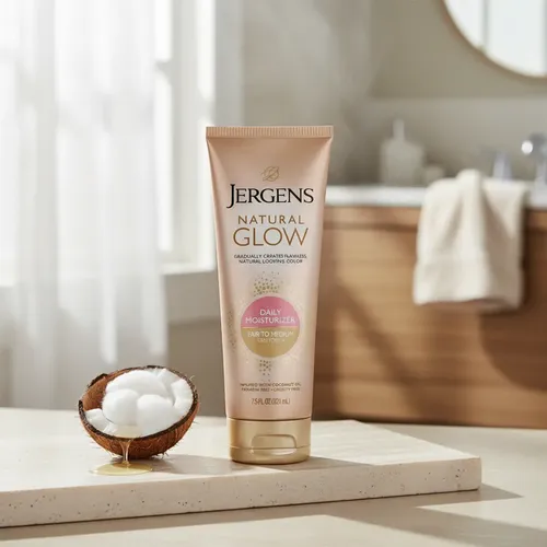 Jergens Autobronceante Natural Glow Gradual Claros A Medios.