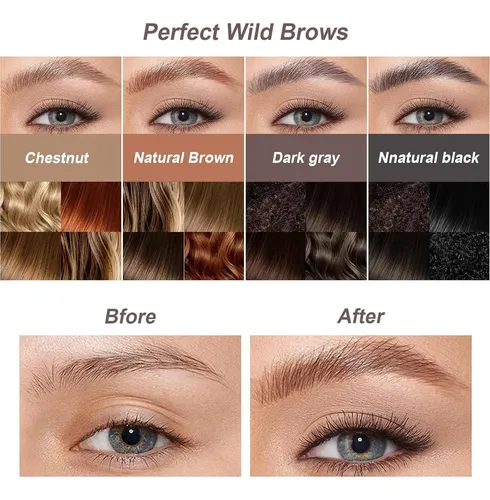 Lápiz Microblading Cejas Profesional Negro 3d