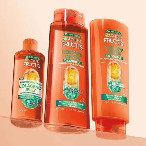 Acondicionador Fructis Goodbye Daños Oil Control Garnier
