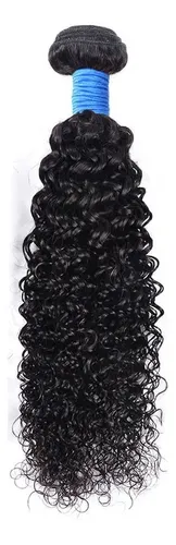. 100g 50cm Cabello Humano Rizado Remy Negro