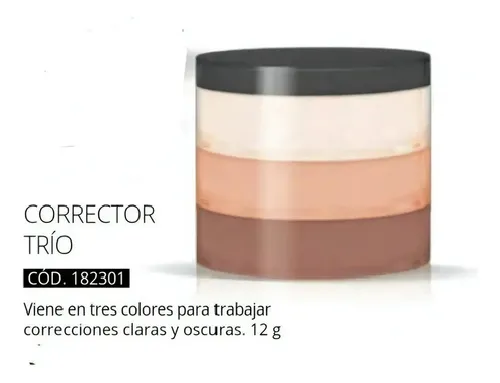 Corrector Trío Unifica Corrige Laca