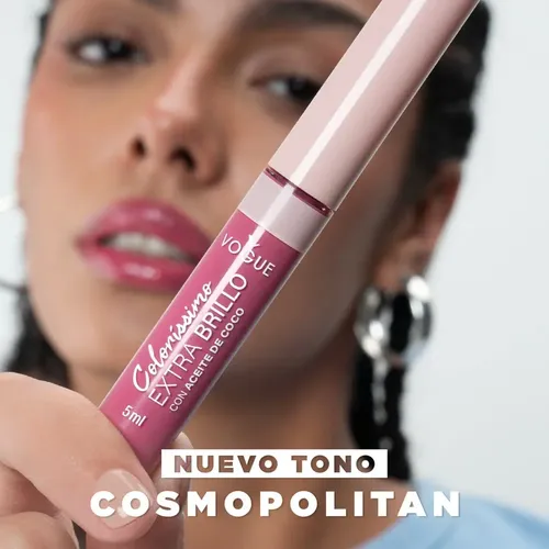 Labial Líquido Vogue Colorissimo Extra Brillo Cosmopolitan