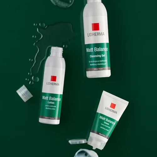 Lidherma, Matt Balance Kitx3 (gel Limpieza, Loción, Crema)