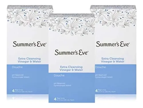 Ducha Íntima De Vinagre Y Agua Summer’s Eve 134ml X 3