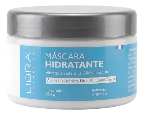 Libra Mascara Facial Hidratante Intensiva 250g Urea Pantenol