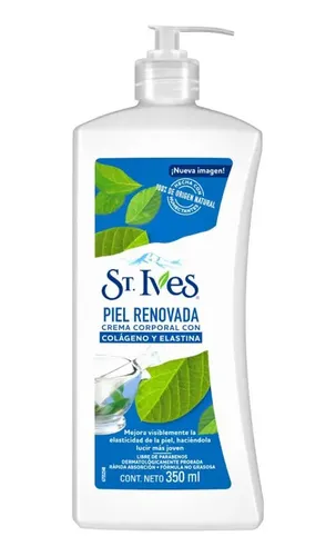 Crema para cuerpo St. Ives Piel Renovada en dosificador 350mL